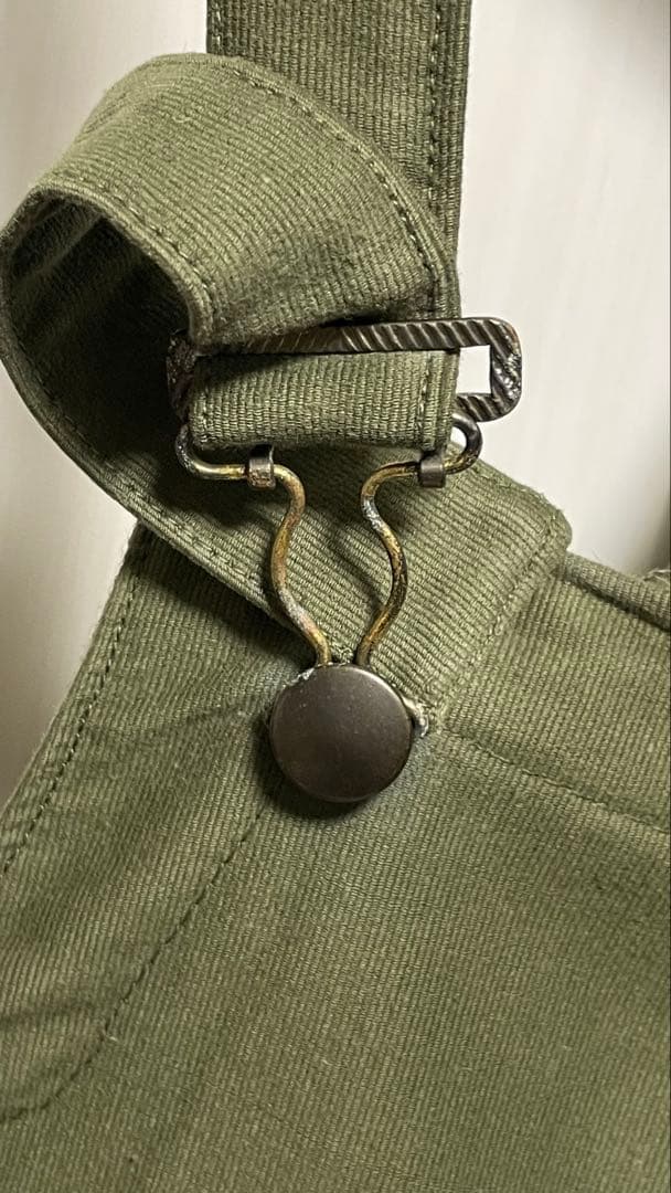 50s フランス海軍 デッキパンツ 防寒 極暖 オーバーパンツ 作業用