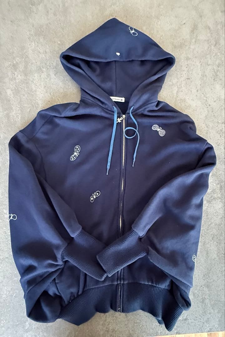 mina perhonen chouchoドルマン　ネイビー パーカー40