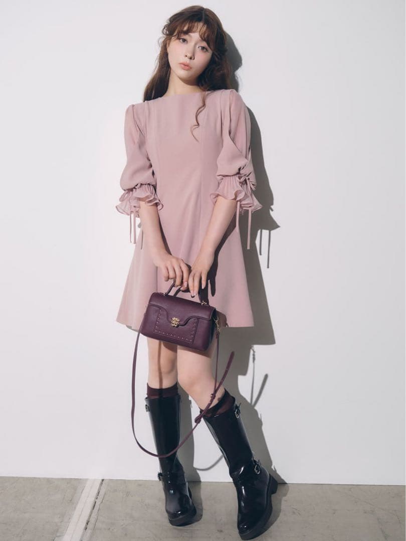 最終‼️SNIDEL レディライクフレアワンピース M(1)