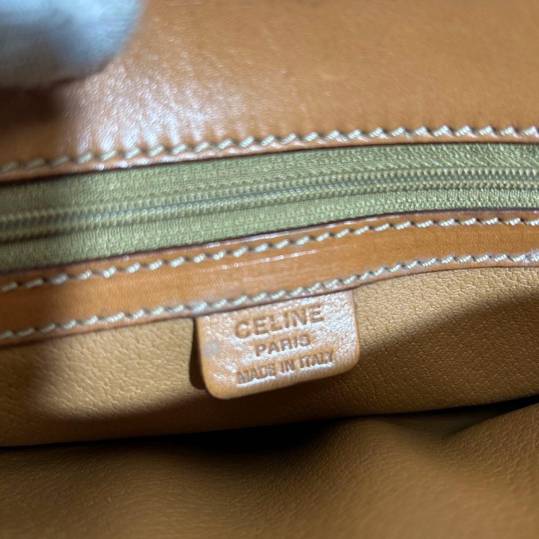 CELINE セリーヌ　レザー　トートバッグ　マカダム