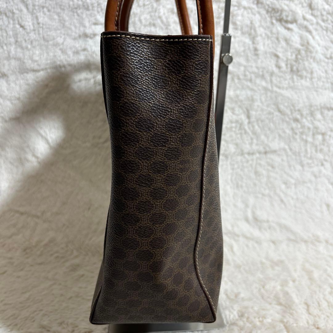 CELINE セリーヌ　レザー　トートバッグ　マカダム