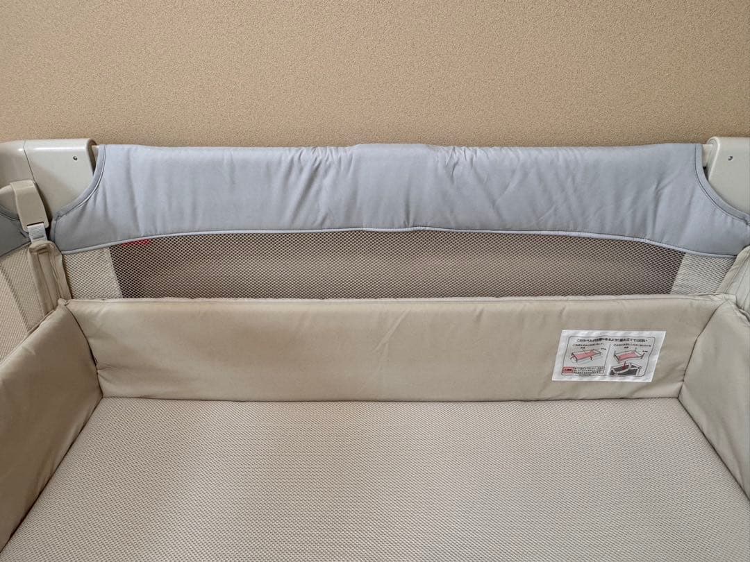 【美品】Aprica ココネルエアーAB ホワイトグレー