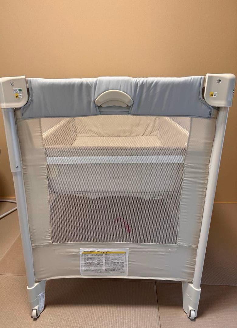 【美品】Aprica ココネルエアーAB ホワイトグレー