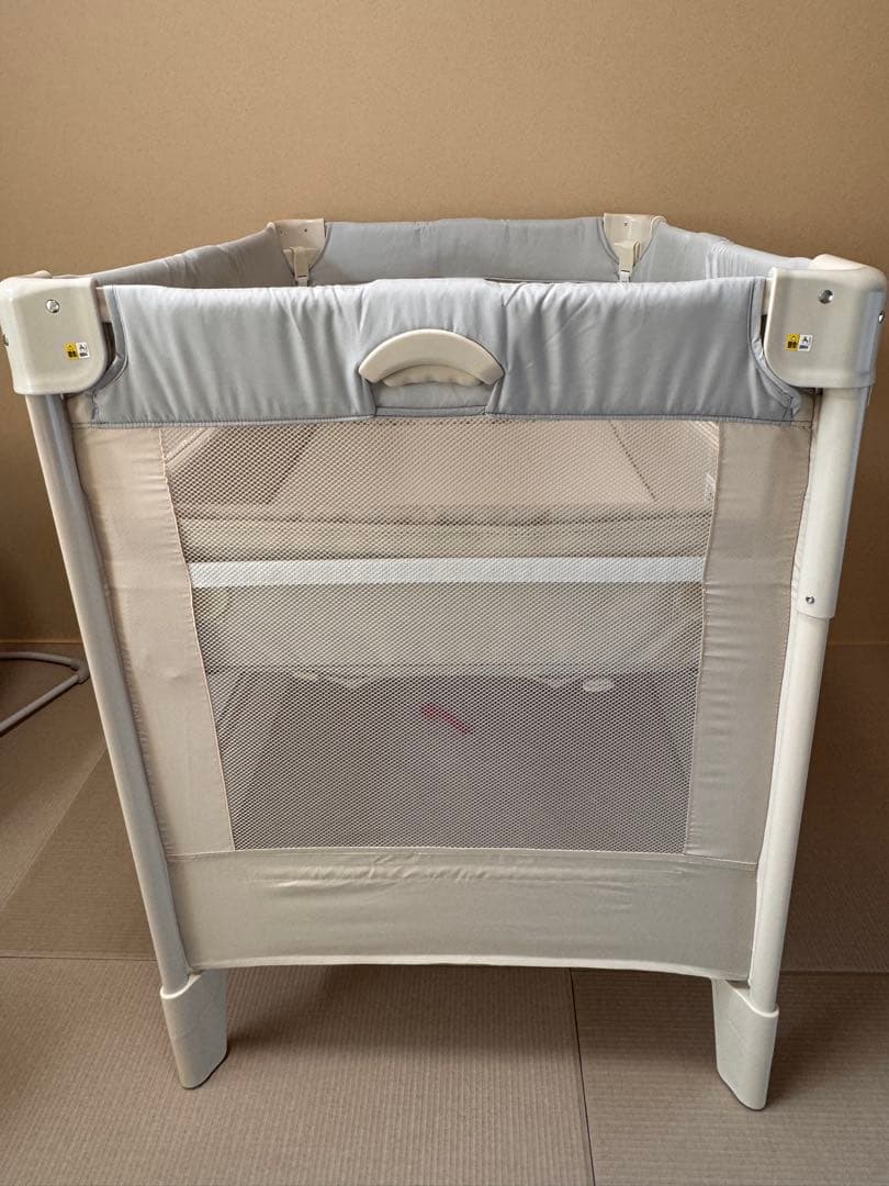 【美品】Aprica ココネルエアーAB ホワイトグレー