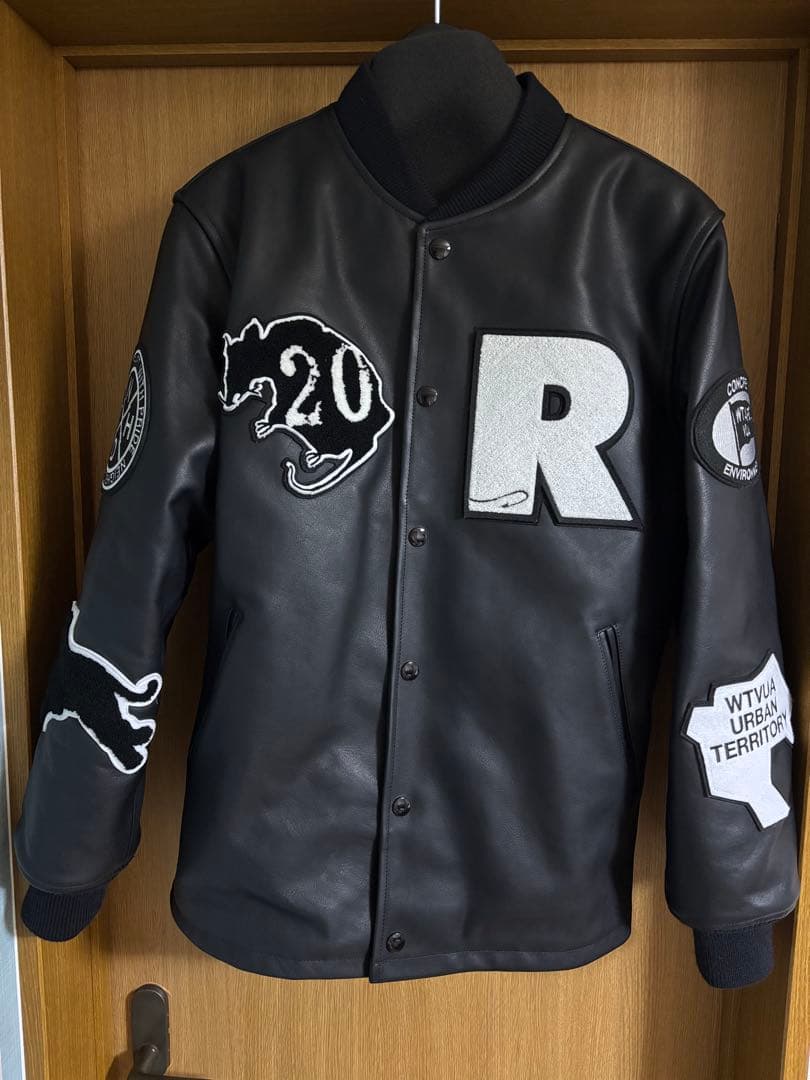 ネイバーフッド × ダブルタップス × ラッツ 20th オールレザージャケット