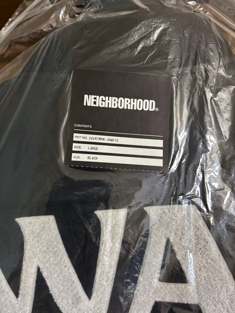 ネイバーフッド × ダブルタップス × ラッツ 20th オールレザージャケット