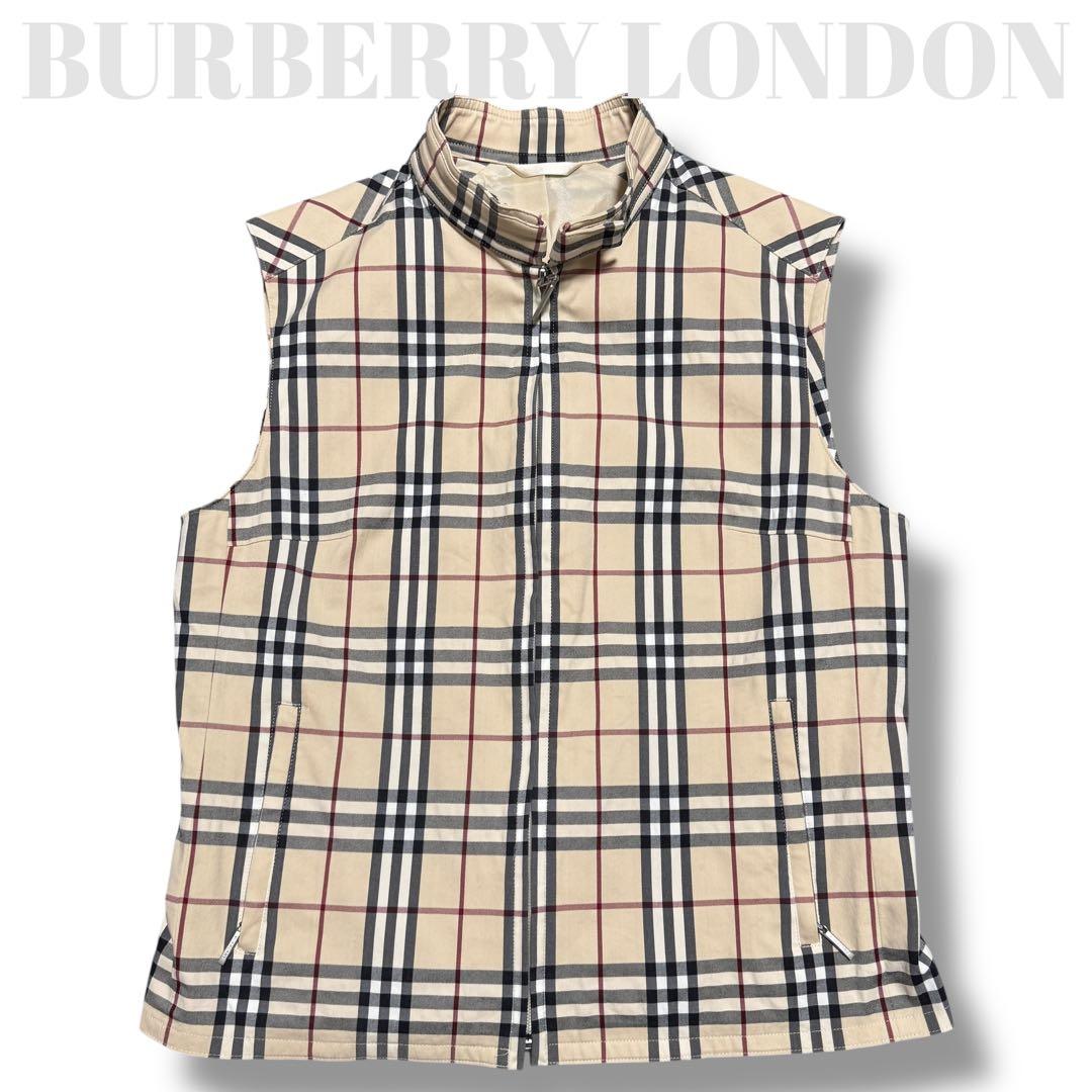 BURBERRY LONDON バーバリー ベスト ノバチェック アウター 40