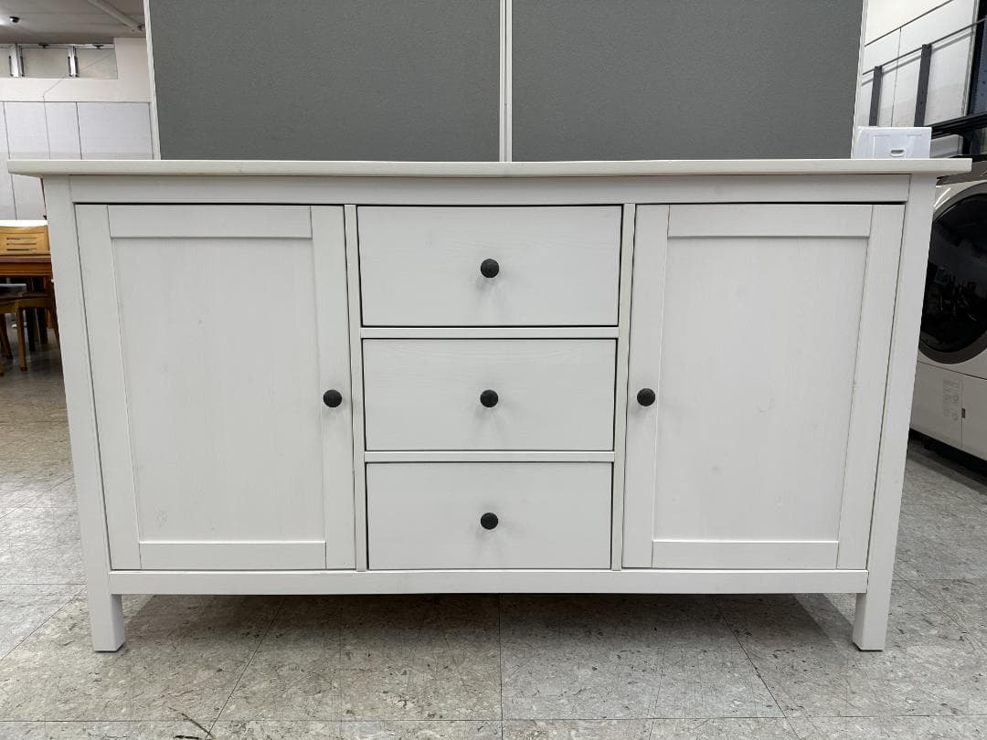 IKEA　サイドボード　ヘムネス　ホワイト