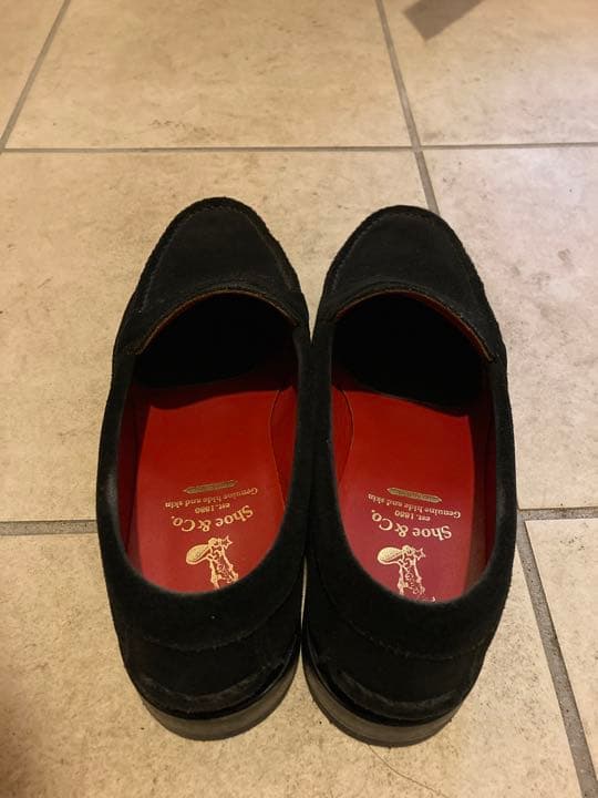 t*m様 Regal Shoe & Co ブラックスエードローファー