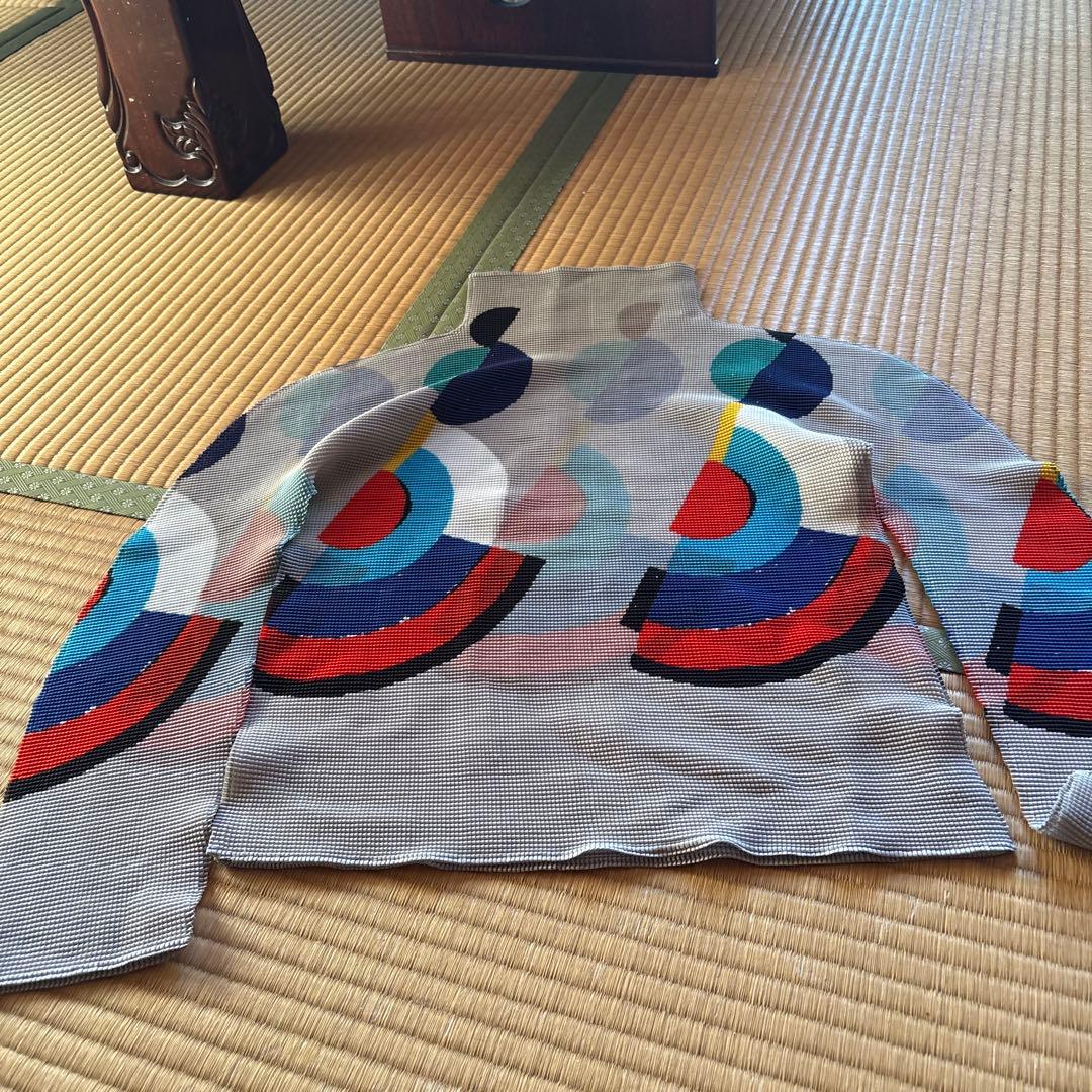 幾何学模様 meイッセイミヤケ中古品