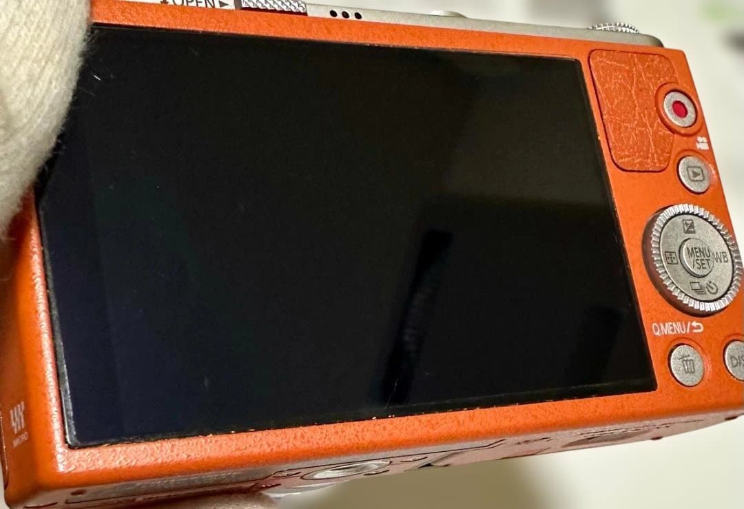 【動作品】LUMIXDMC-GM1オレンジ12-32mmレンズキット