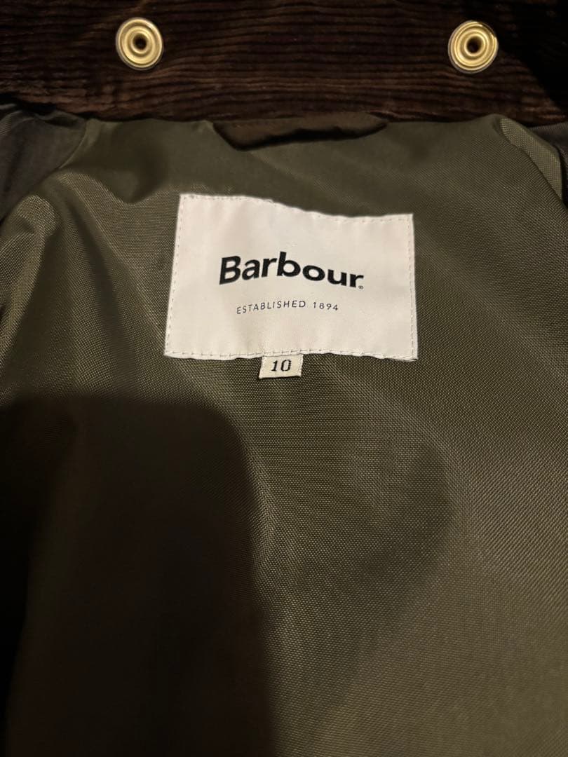 Barbour Thornbury Jacket サイズ10 オリーブ