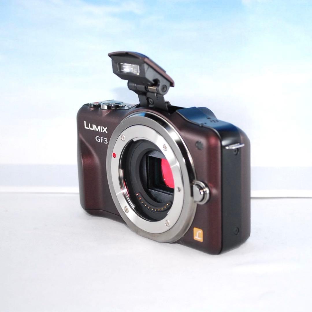 ❤️LUMIX DMC-GF3 ❤️美品✨人気色✨ ミラーレス一眼✨軽量高画質✨