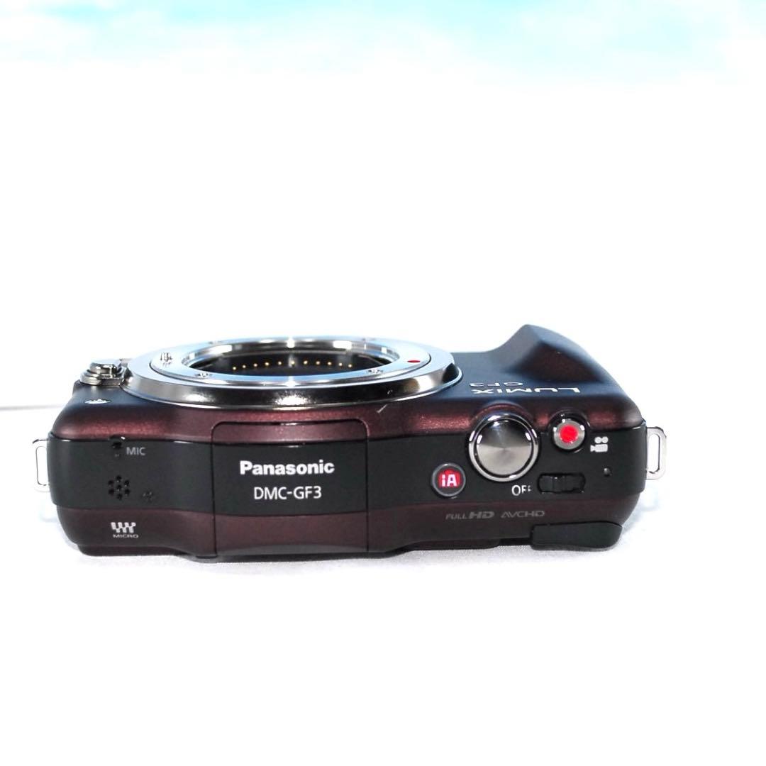 ❤️LUMIX DMC-GF3 ❤️美品✨人気色✨ ミラーレス一眼✨軽量高画質✨
