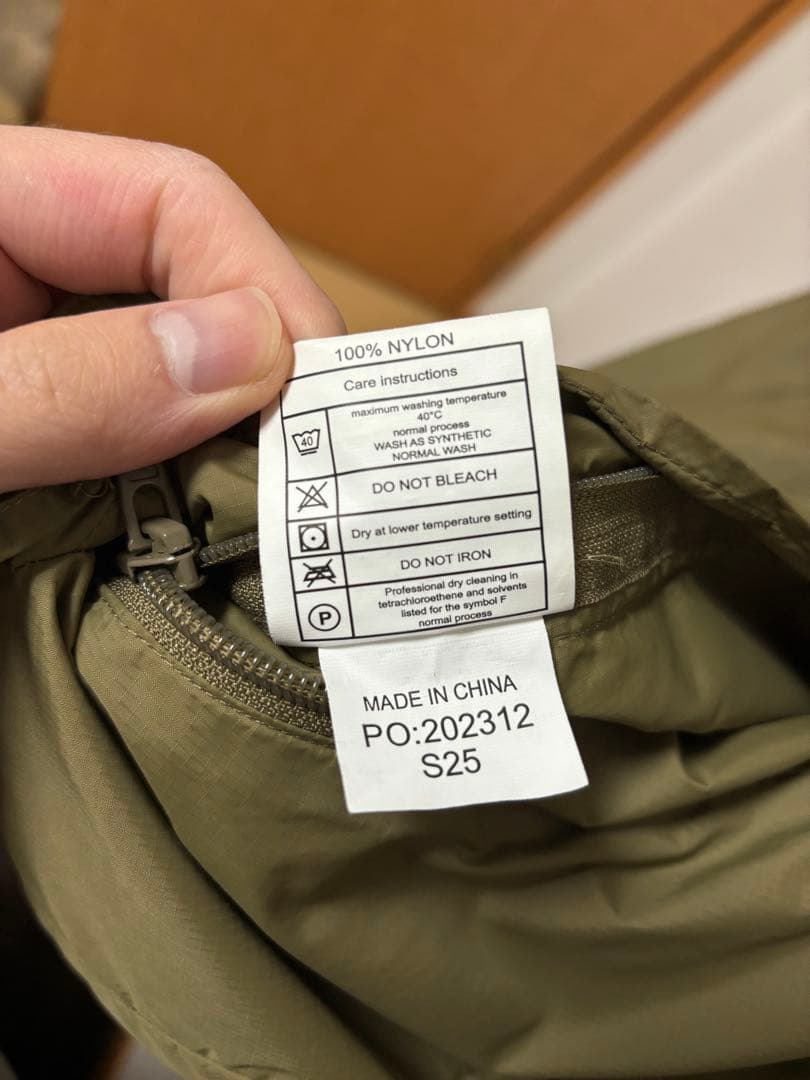 イギリス軍 pcs サーマルジャケット