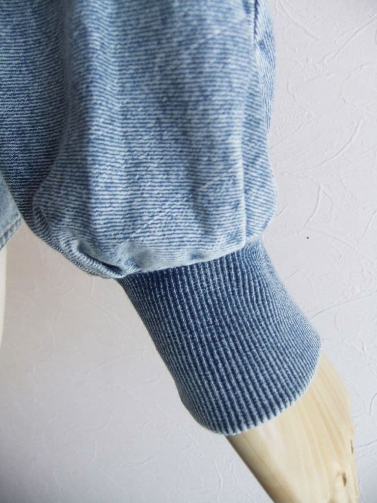 PASSIONE　パシオーネ　デニム Vネック ノーカラー ジャケット