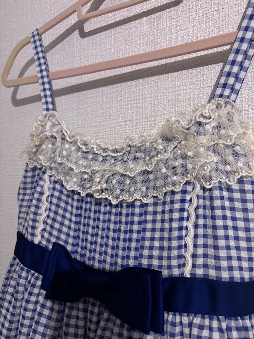 Angelic Pretty ホイップギンガムジャンパースカート