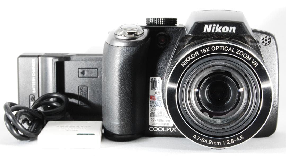 【美品/動作確認済】Nikon CoolPix P80 バッテリー充電器付 27