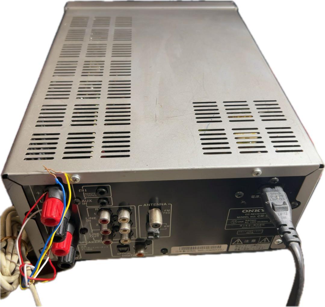 【ビンテージ】ONKYO CDレシーバー CR-555