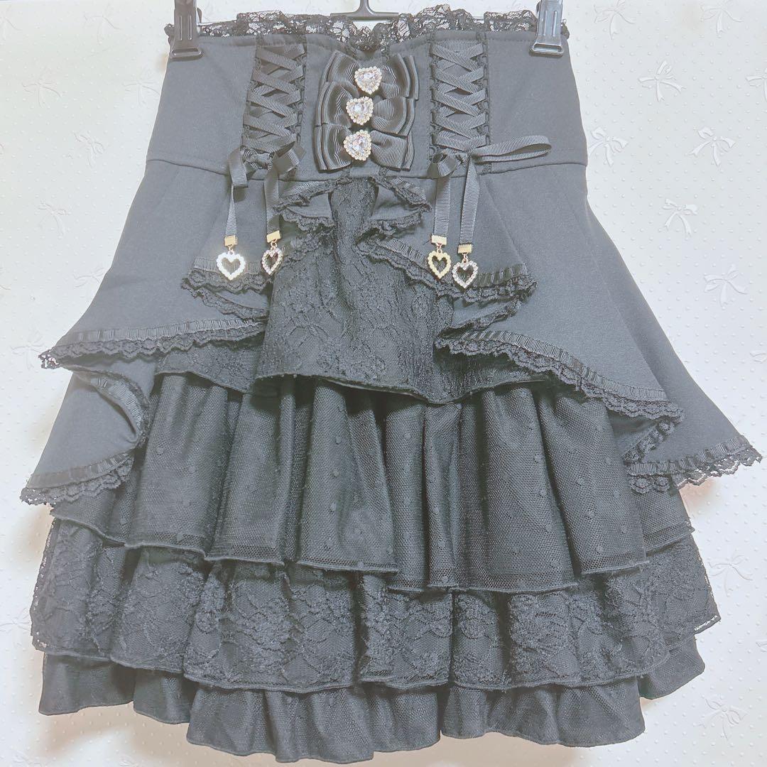 LIZ LISA リズリサ フロントカシュクールスカート