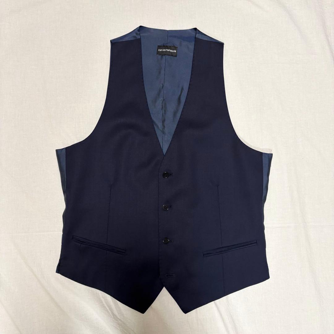 EMPORIO ARMANI3点セットネイビー ビジネススーツ
