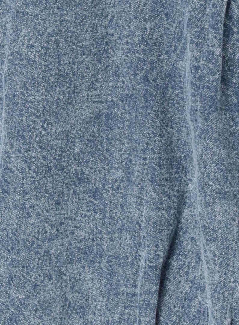 サマンサモスモスデニムジャケット　デニムボアジャケット　ブルー