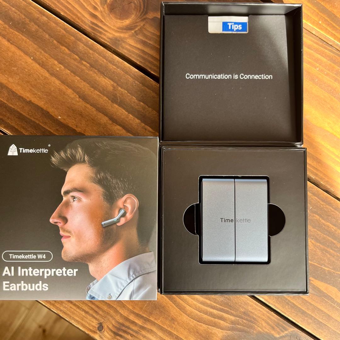 【AI翻訳】Timekettle W4 AI翻訳イヤホン