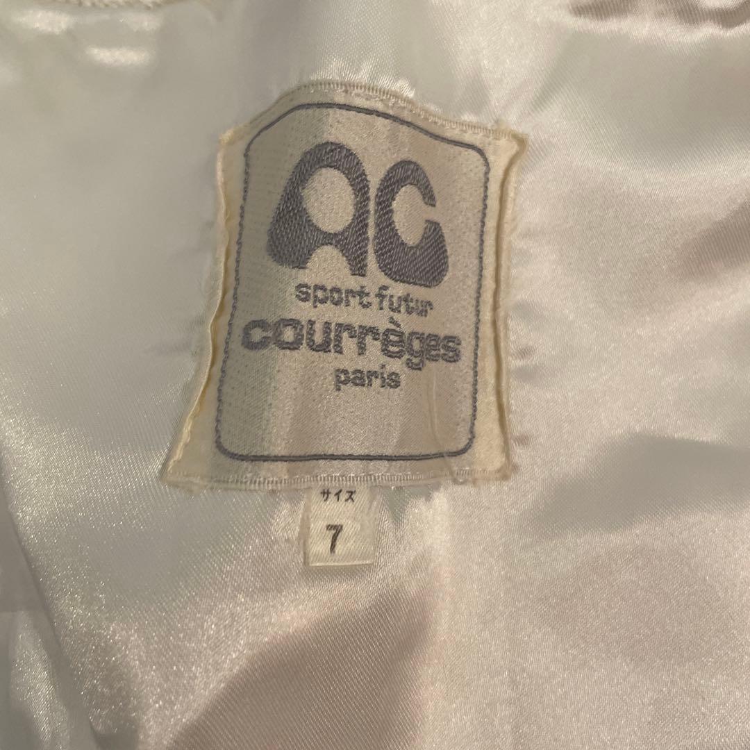 お値下げ！Courreges スキーウェア上下セットレトロ希少ヴィンテージ日本製