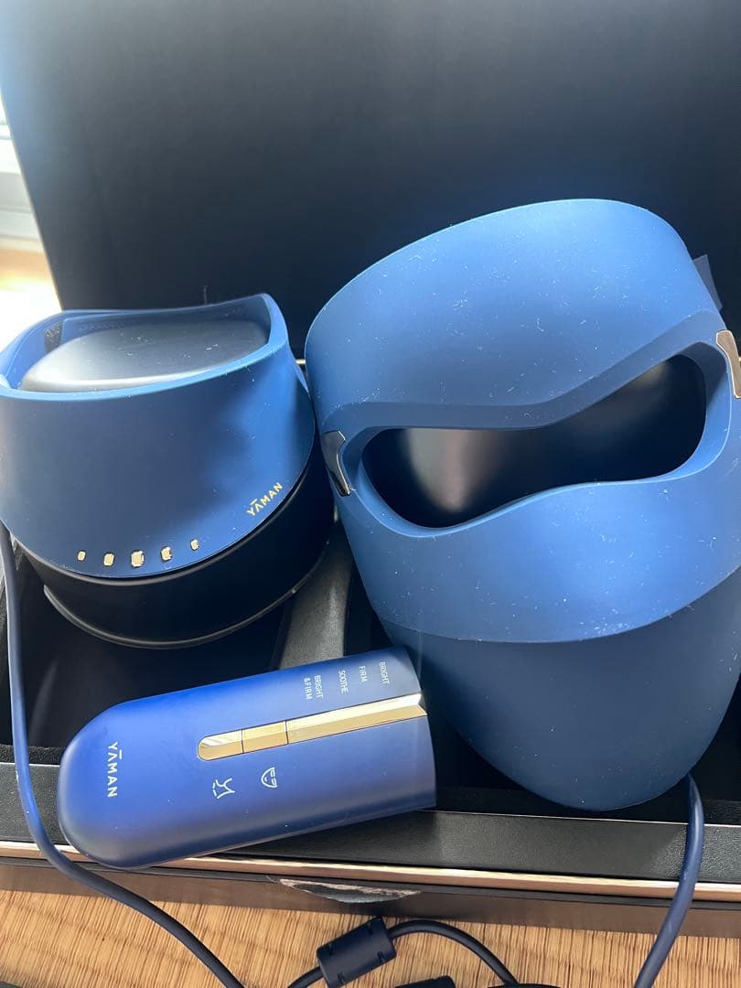 YAMAN ブレーグリーンマスク(ブルー)