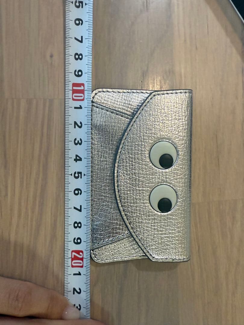 新品ANYAHINDMARCH スマホカードケース シルバー