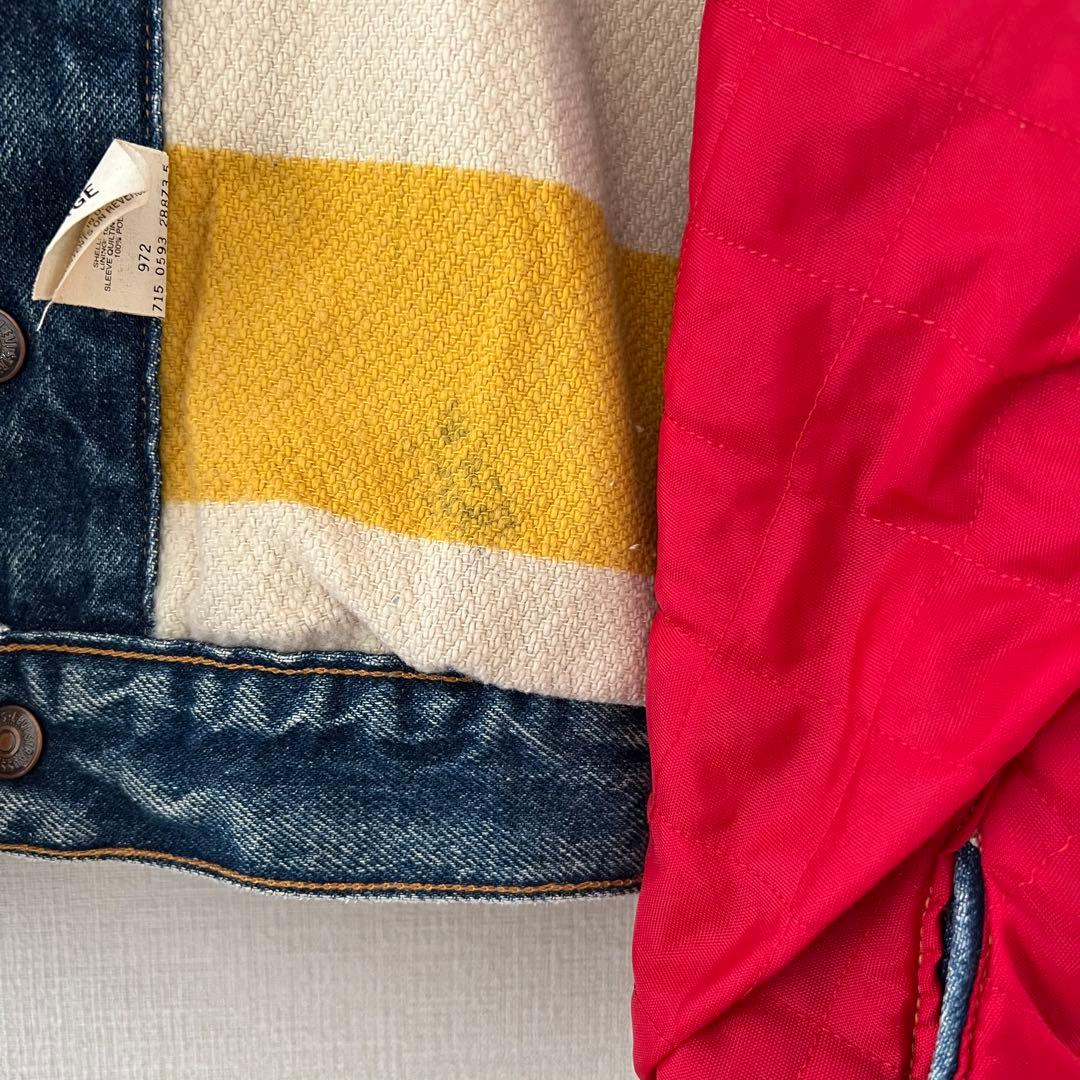 リーバイスデニムジャケット　Levi's リバーシブルデニムジャケット
