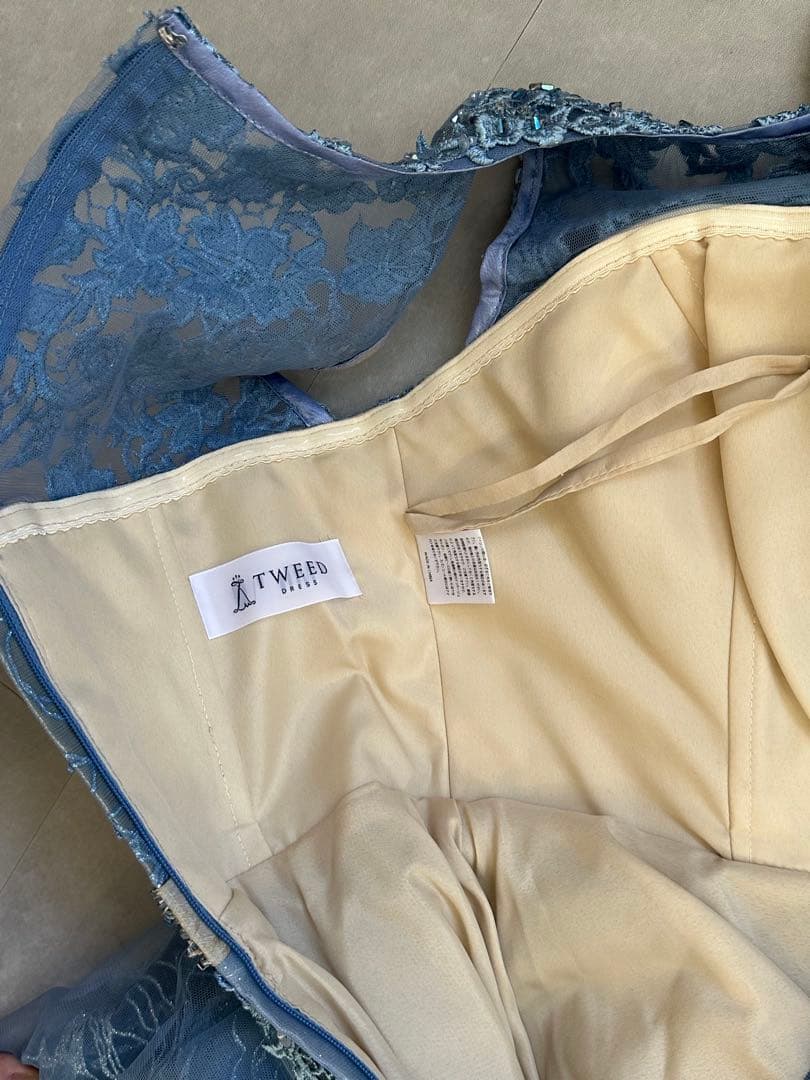 【最終値下げ】カラードレス　結婚式　二次会　演奏会ドレス　TWEED