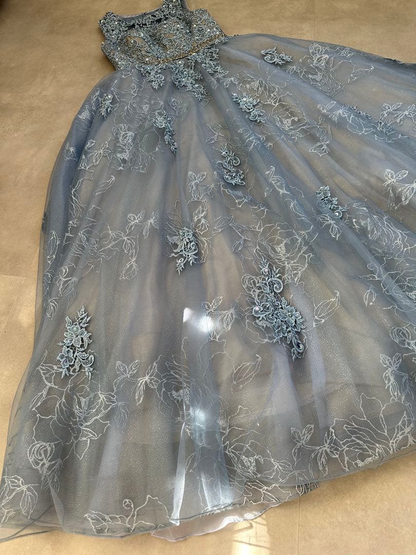 【最終値下げ】カラードレス　結婚式　二次会　演奏会ドレス　TWEED