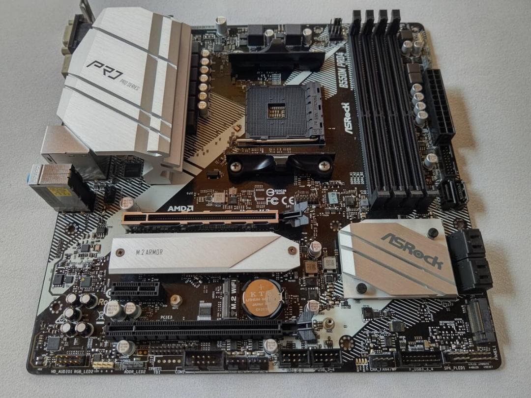 ASRock AM4 B550M Pro4 BIOS3.61 マザーボード