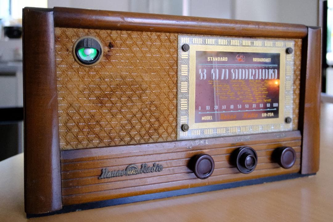 【動作良好】ナナオ無線 Nanao NS 昭和28年9月製造！