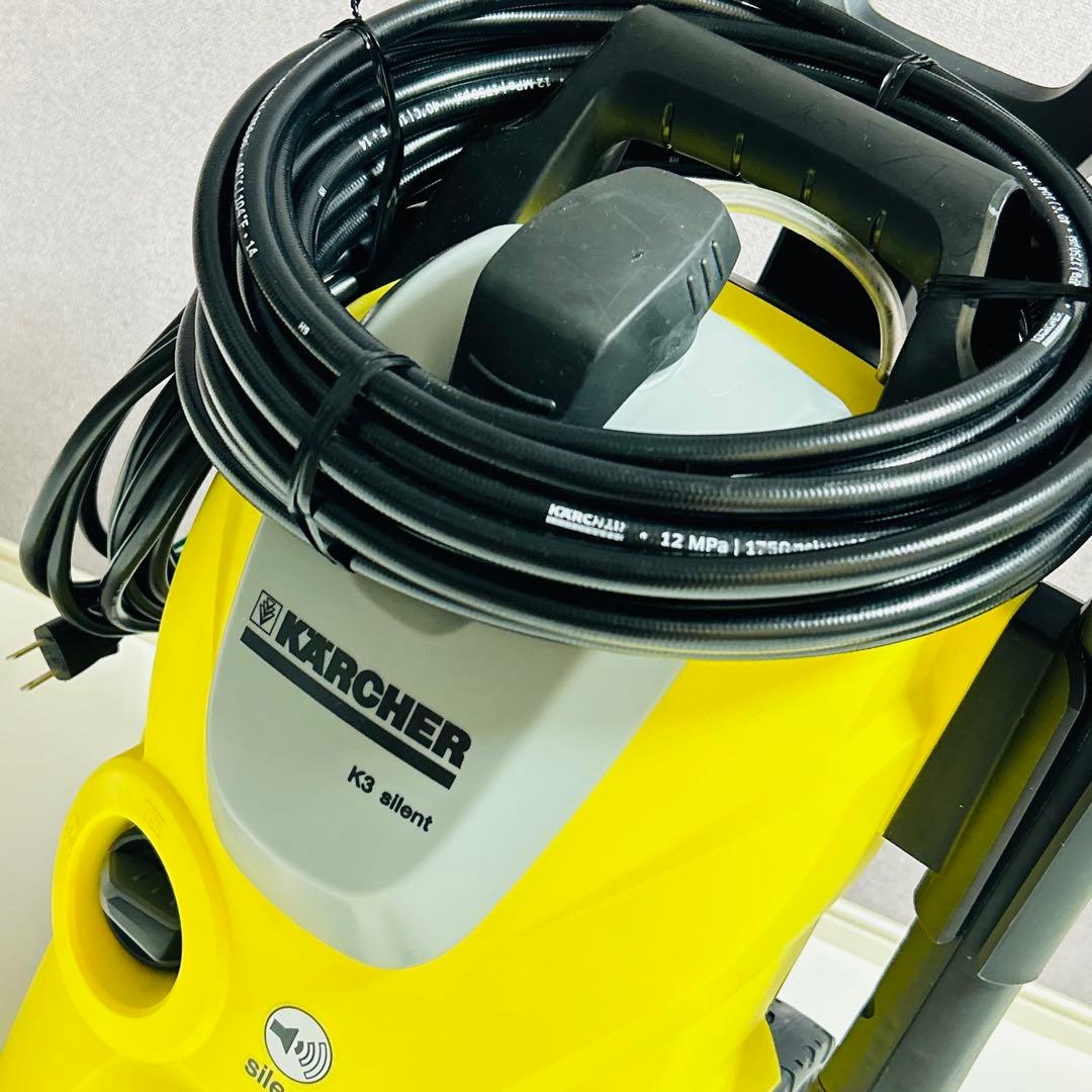 【ほぼ未使用】KARCHER 家庭用高圧洗浄機 K3サイレントベランダ