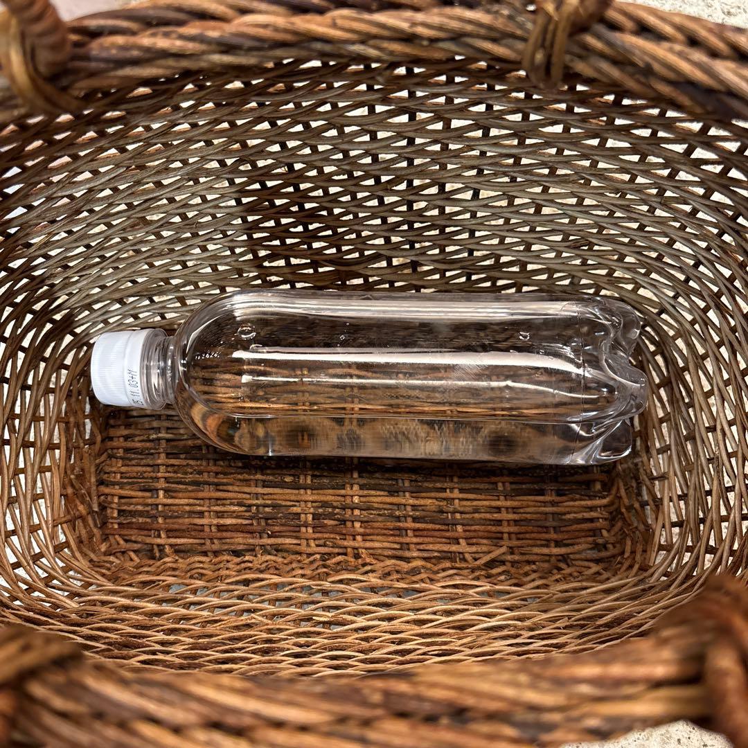 山形産　あけびかご　籠　かご　バスケット　カゴ　あけび蔓　バッグ　国産　花火