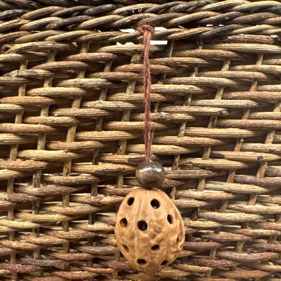 山形産　あけびかご　籠　かご　バスケット　カゴ　あけび蔓　バッグ　国産　花火