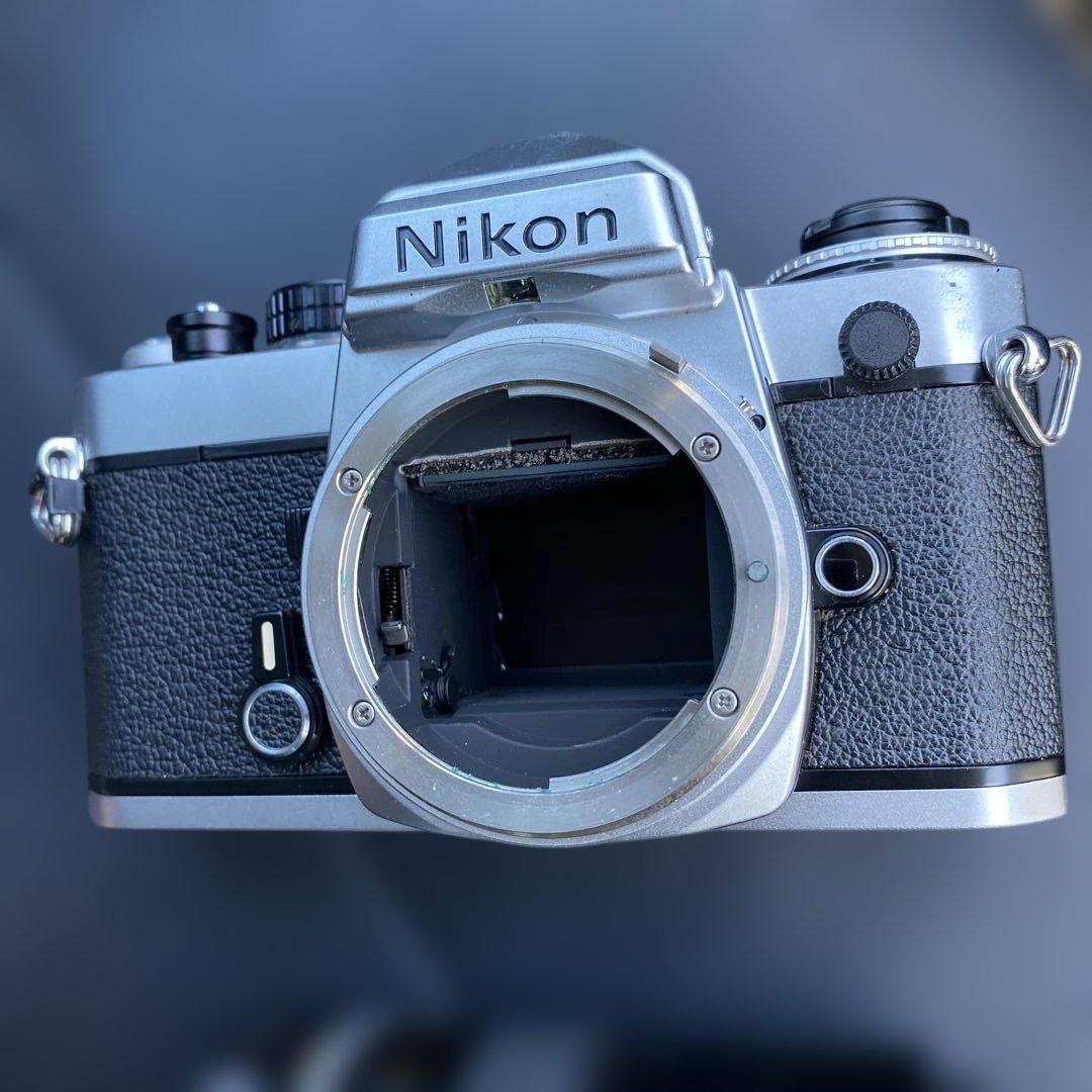 Nikon ニコン FM シルバー　一眼レフ