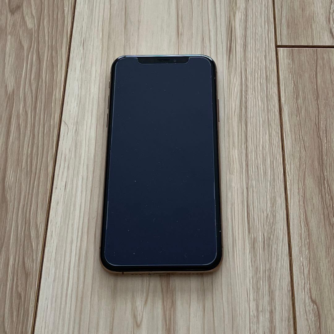美品iPhoneXS 64GB GOLD ゴールドSIMフリーおまけ付き