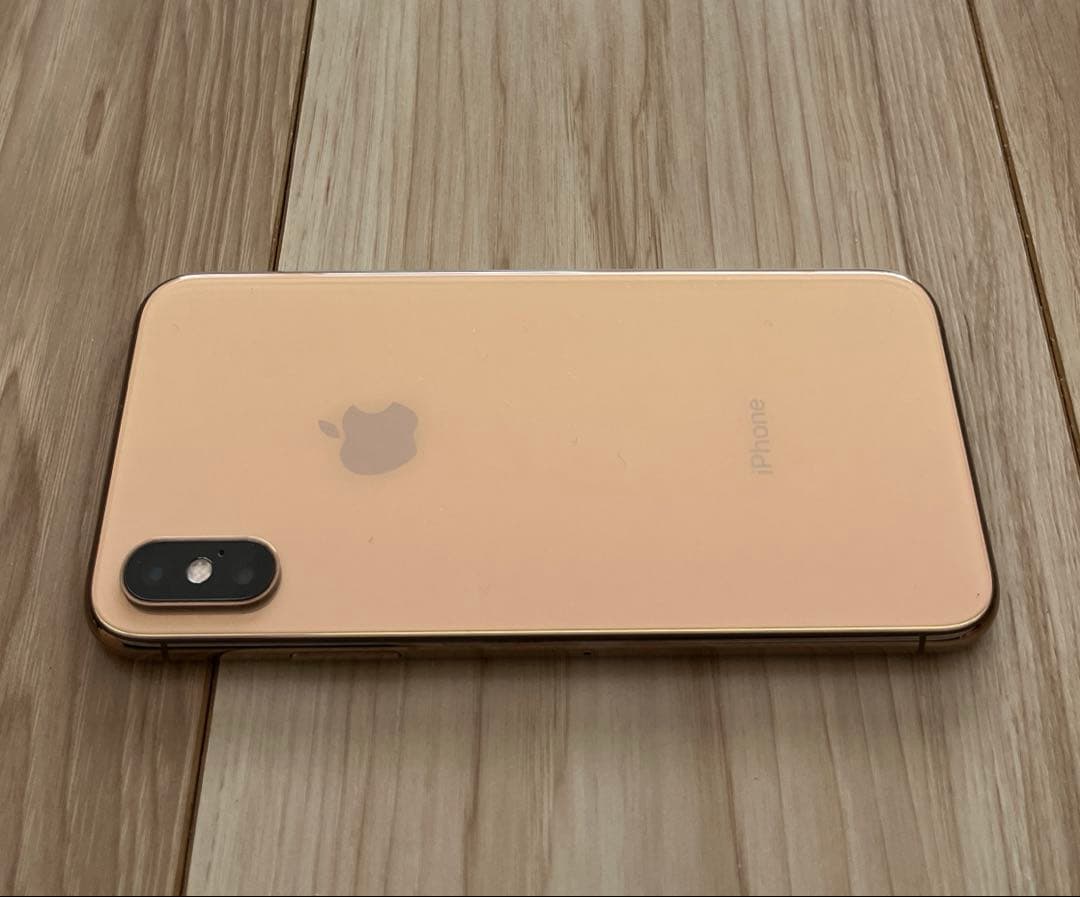 美品iPhoneXS 64GB GOLD ゴールドSIMフリーおまけ付き