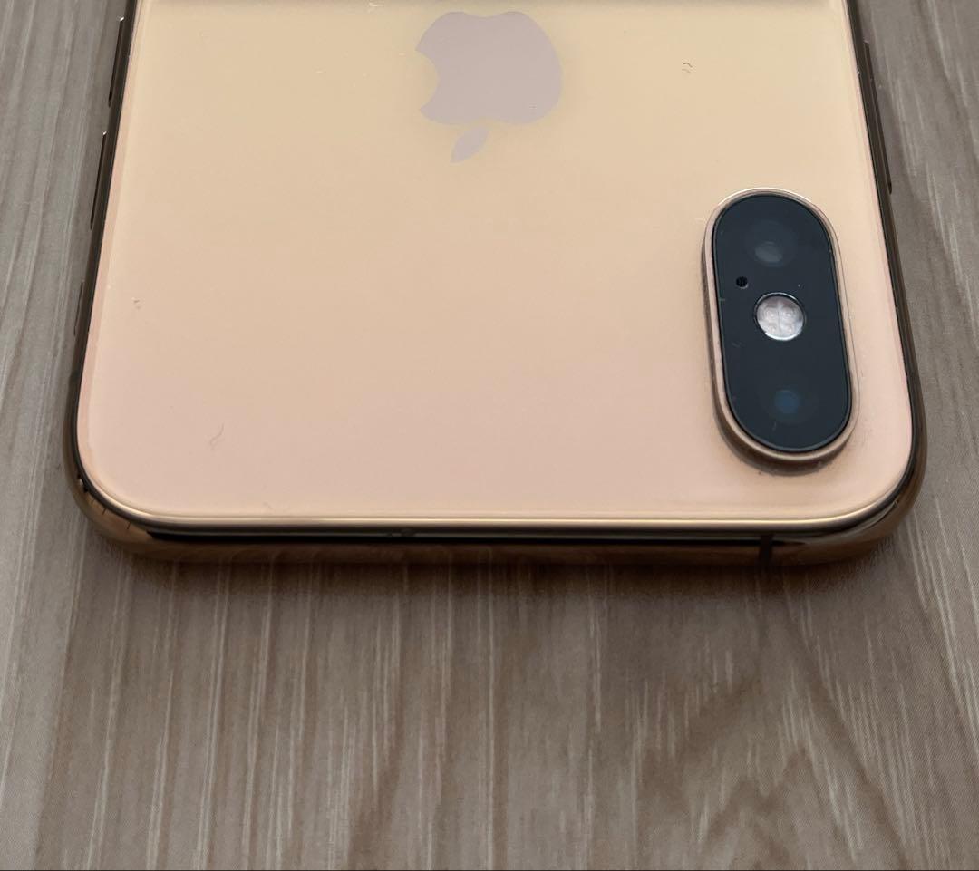 美品iPhoneXS 64GB GOLD ゴールドSIMフリーおまけ付き