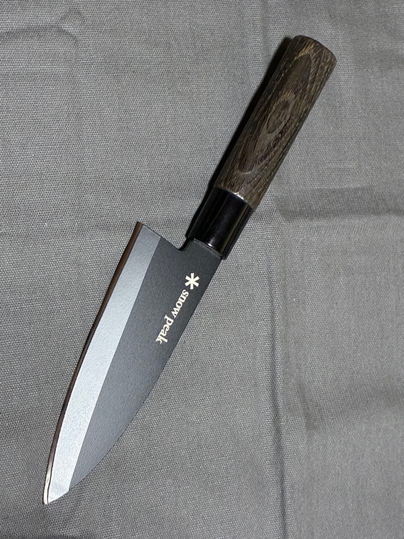 peak スノーピーク　包丁　ブラック出刃包丁 ポイントギフト