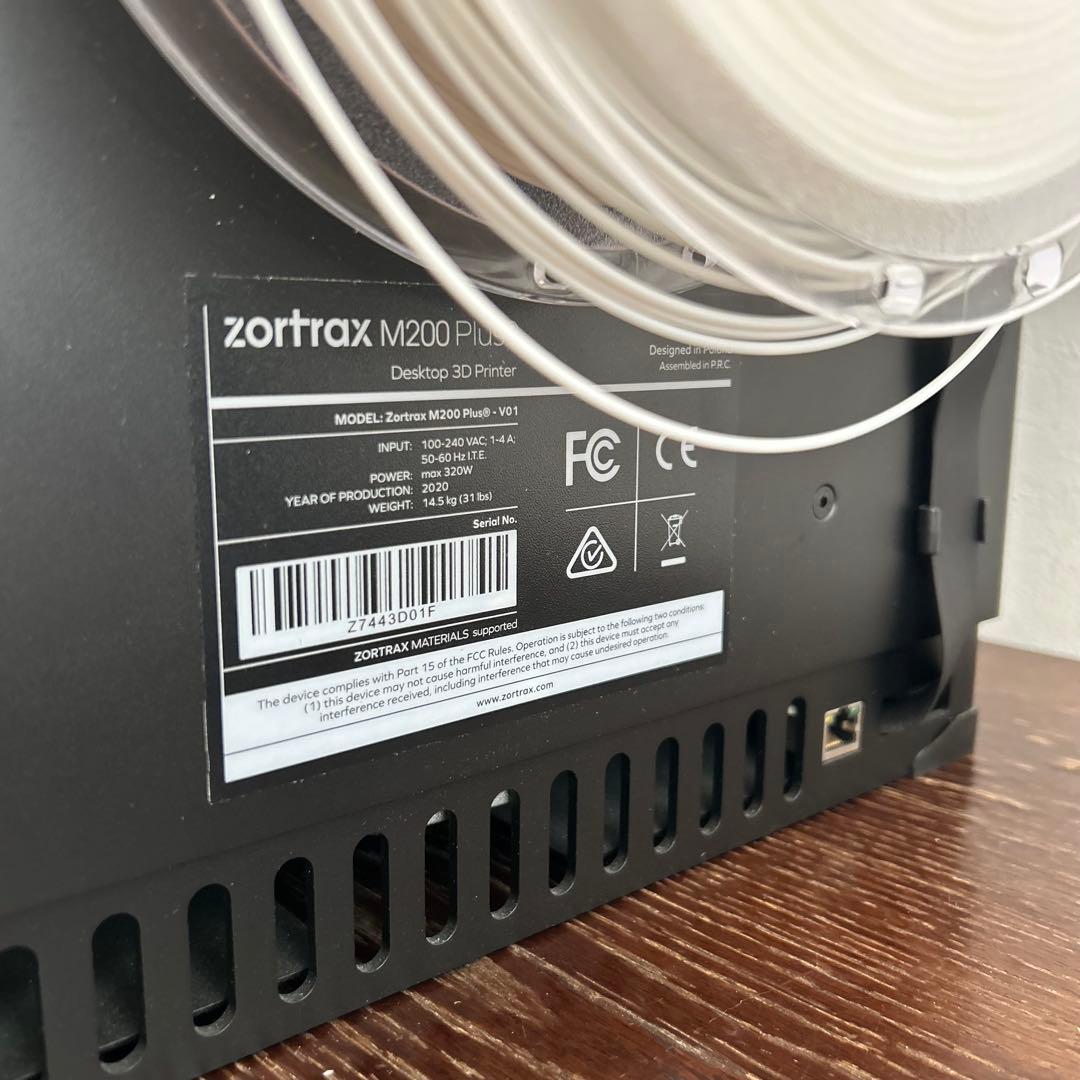 Zortrax M200 Plus 3Dプリンター　ジャンク品