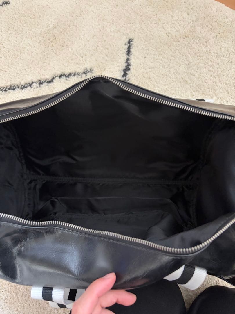 FRED PERRY ドラムバッグ ブラック/イエロー