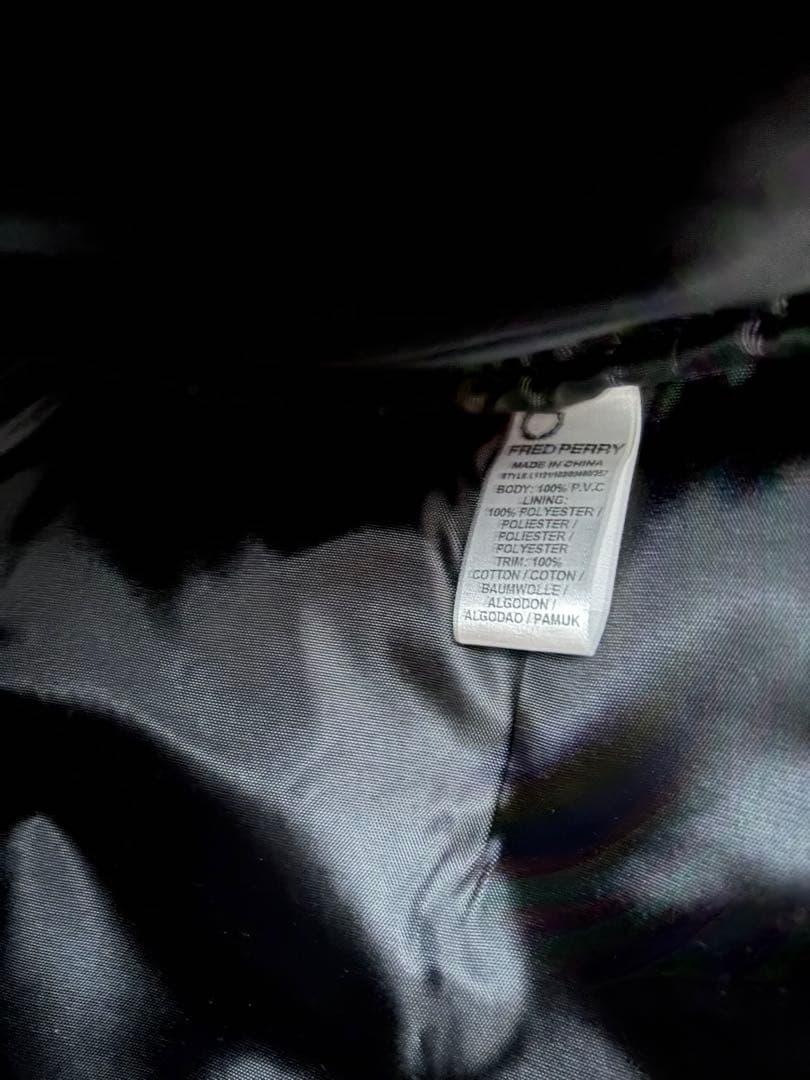 FRED PERRY ドラムバッグ ブラック/イエロー