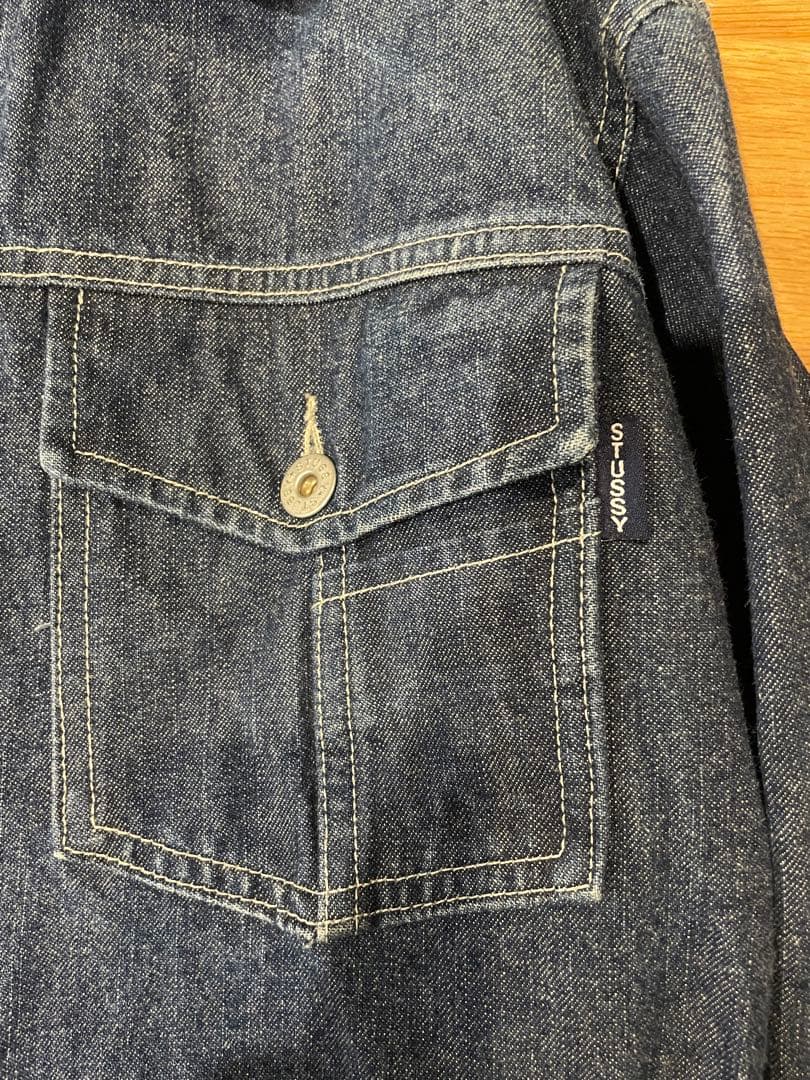 STUSSY ステューシー デニムジャケット Gジャン L インディゴ