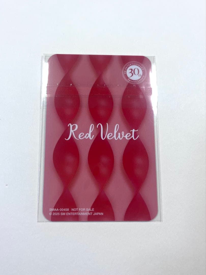 Red Velvet SM 30周年記念 スペシャル抽選会 トレカ アイリーン
