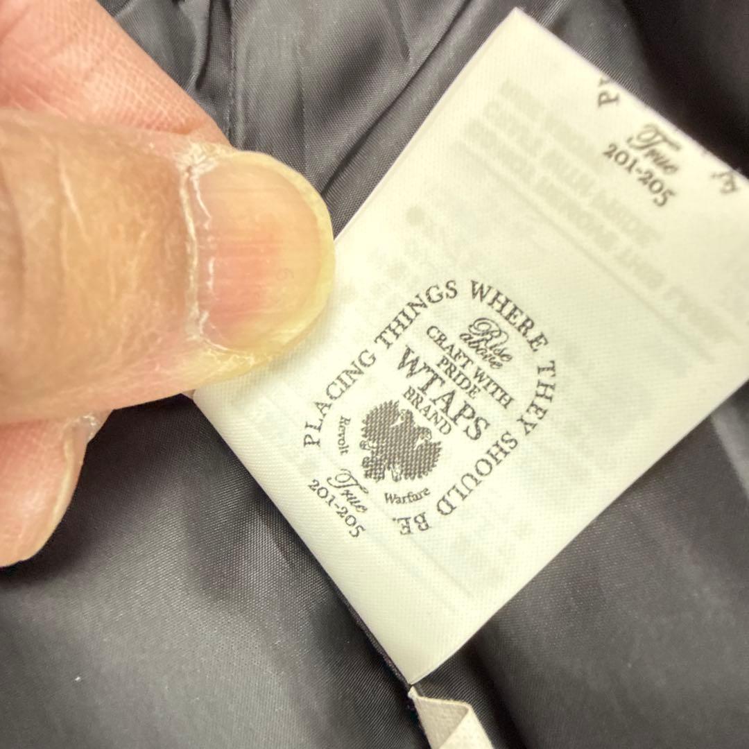 ダブルタップス　大きいサイズ　ダウンベスト　ブラック　XLサイズ