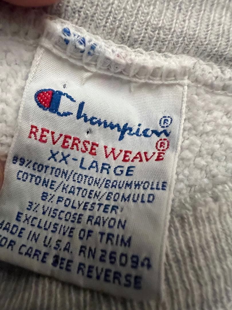チャンピオン　リバースウィーブ　USA 90S トリコタグ　ヴィンテージ
